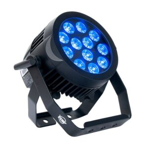 american dj 12p hex ip heavy duty rgbaw+uv led wash light (ip65)