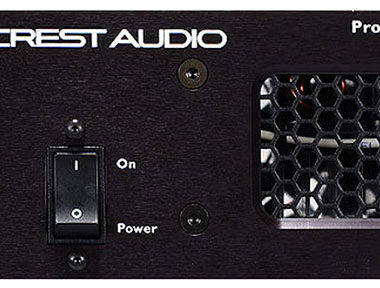 crest pro 8200 4500w power amp