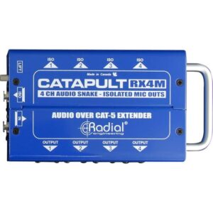 radial catapult rx4 cat 5 analog snake
