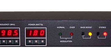 decade fm850 1.8w stereo fm transmitter with ground plane antenna